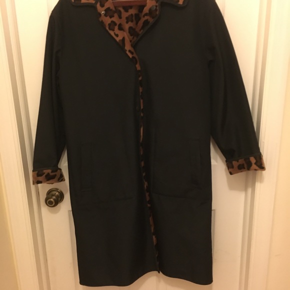 Reversible coat, ponyhair/black sides by Drizzle - Picture 3 of 4